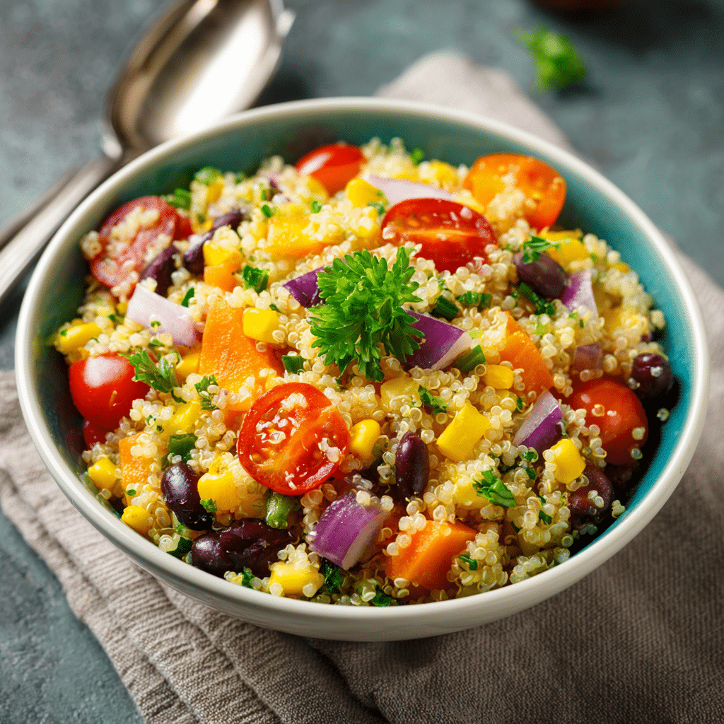 Quinoa Veggie Salad Recipe
