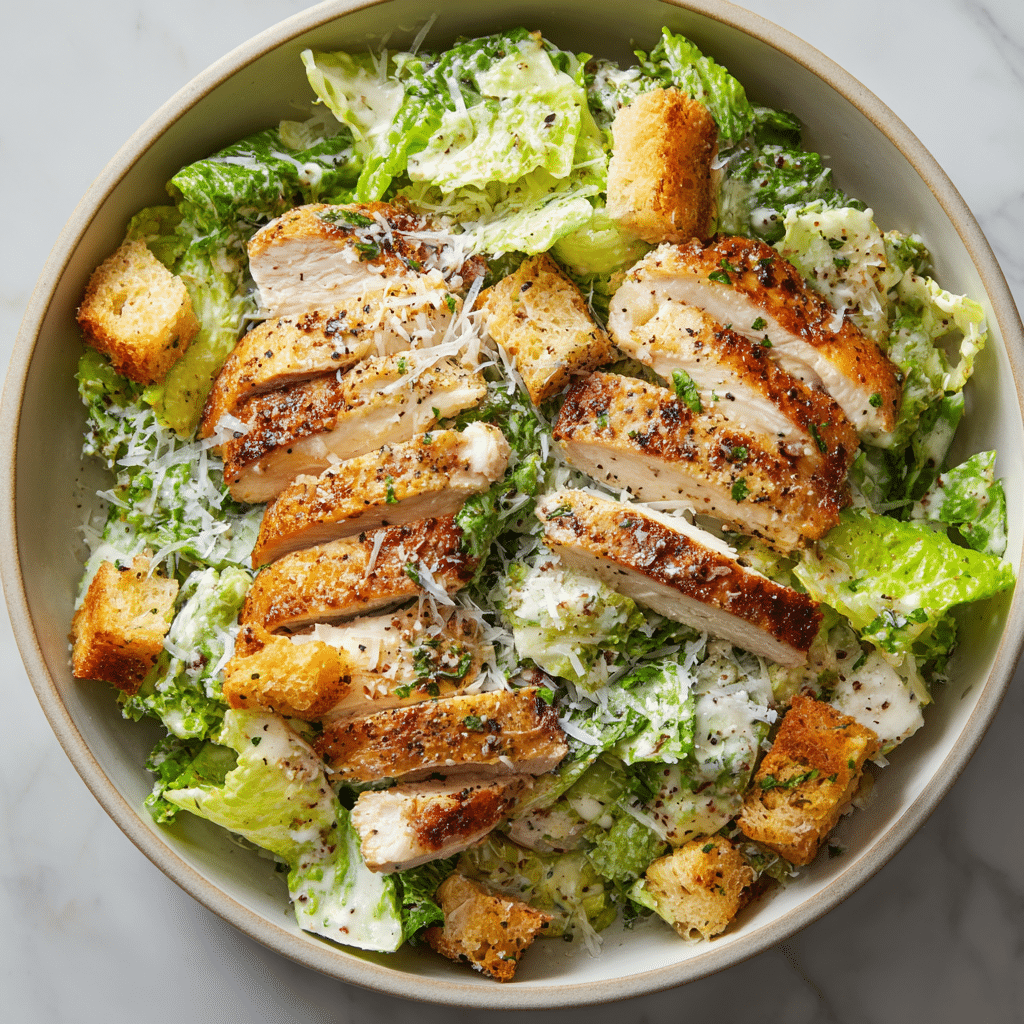 Chicken Caesar Salad Recipe