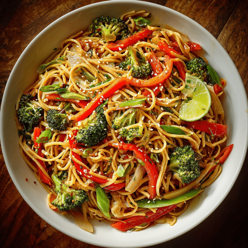 Veggie Stir-Fry Noodles Recipe