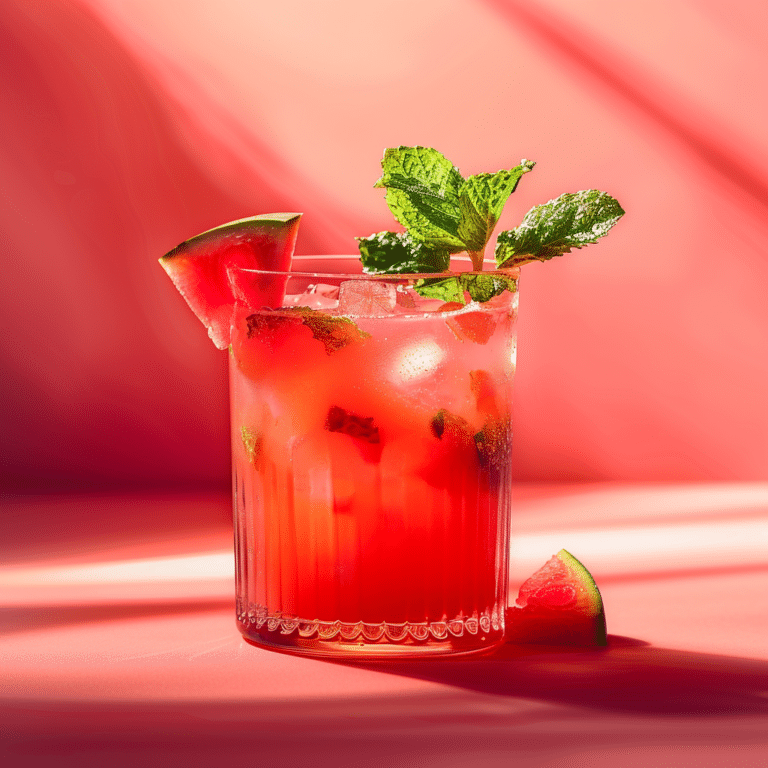 Watermelon Mint Juice Recipe