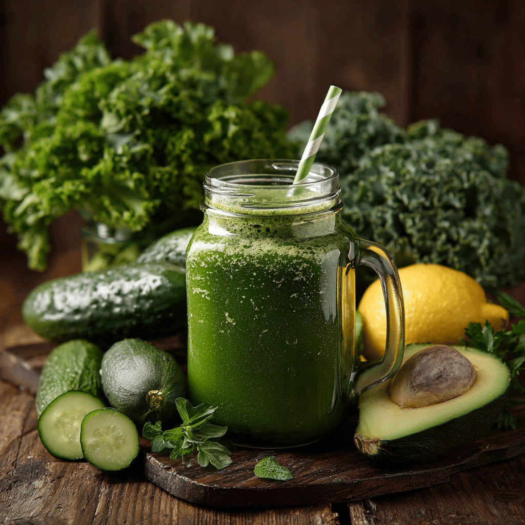 Green Detox Smoothie Recipe - Recipe Image