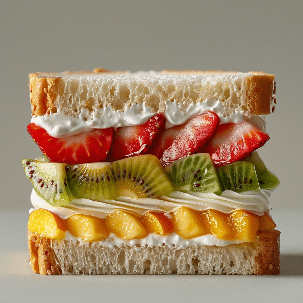 Fruit Sandwich Recipe - Recipe Image