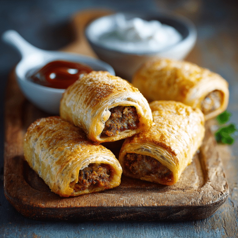 Baked Sausage Rolls Recipe