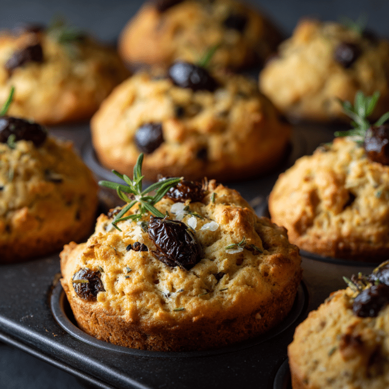 Savory Olive Muffins Recipe