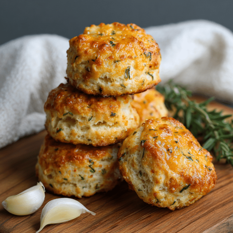 Garlic Herb Cheese Biscuits Recipe