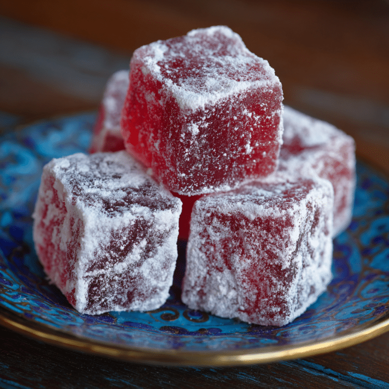 Turkish Delight (Lokum) Recipe