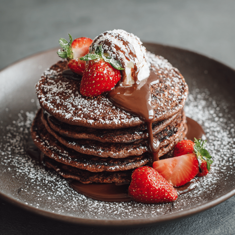Chocolate Pancakes Recipe