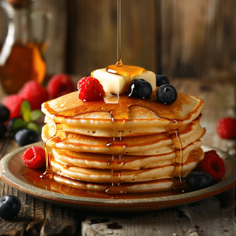 Pancakes with Honey Recipe