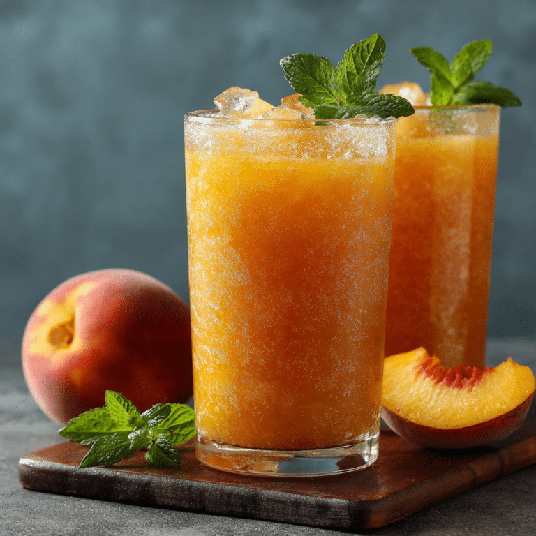Peach Iced Tea Slush Recipe