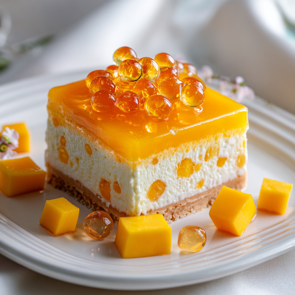 Mango Sago Cheesecake Recipe