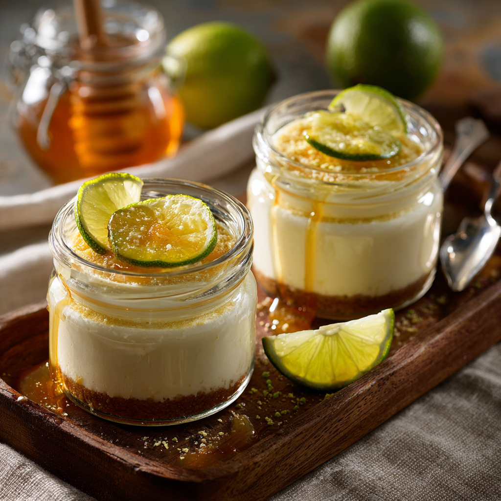 Calamansi Honey Cheesecake Cups Recipe