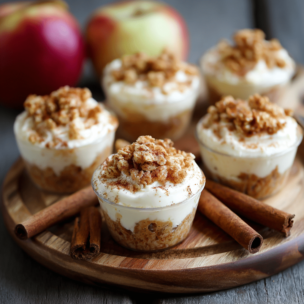 Apple Cinnamon Yogurt Cups Recipe - Recipe Image