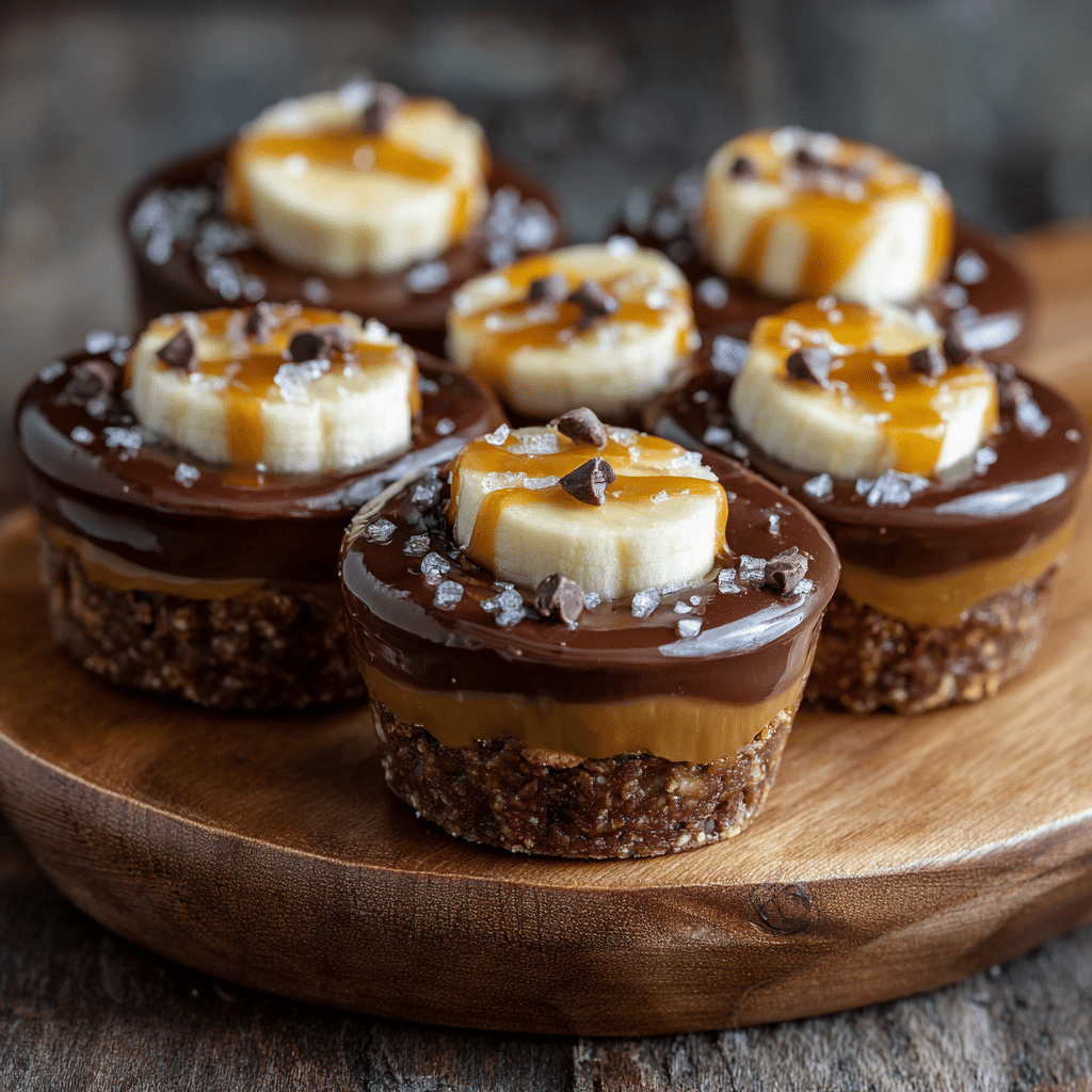 Chocolate Caramel Banana Cups Recipe - Recipe Image