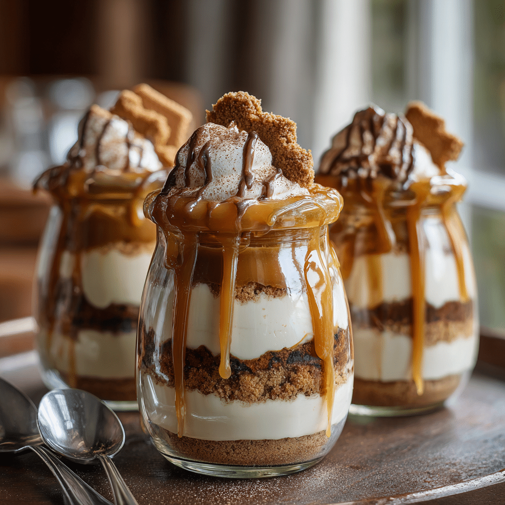 Coffee Caramel Parfait Jars Recipe