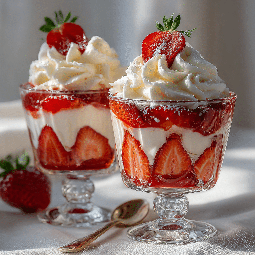 White Chocolate Strawberry Cups Recipe