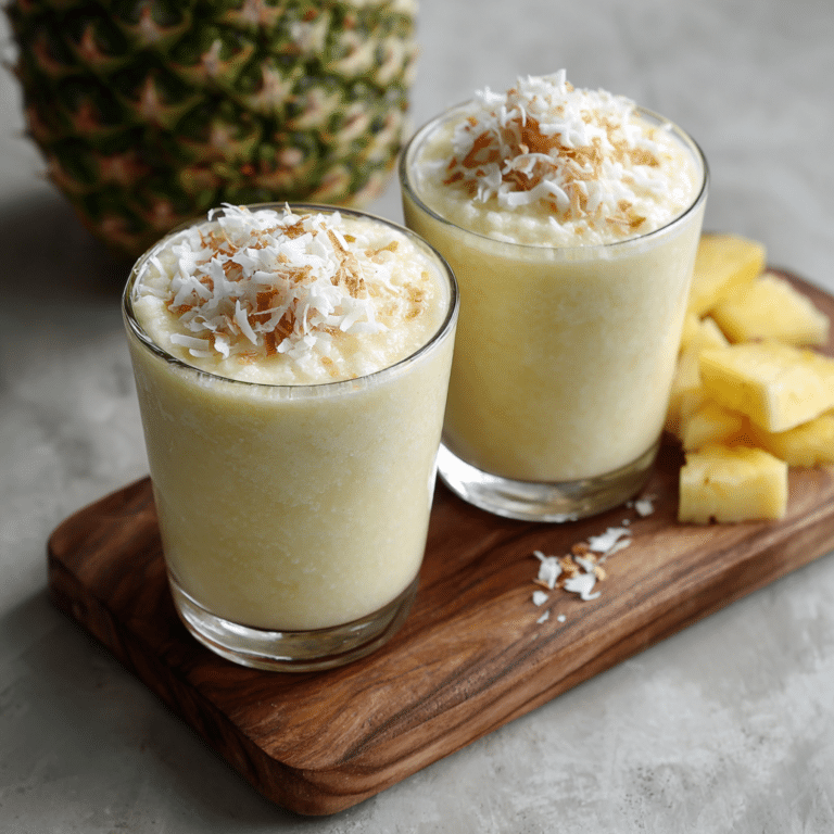 Pineapple Coconut Smoothie Recipe