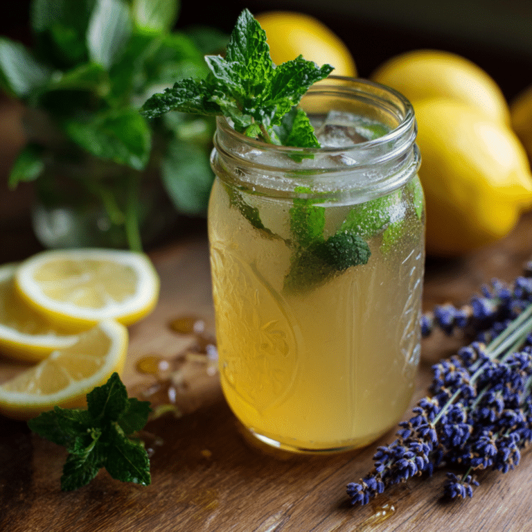 Lavender Lemon Mint Cooler Recipe