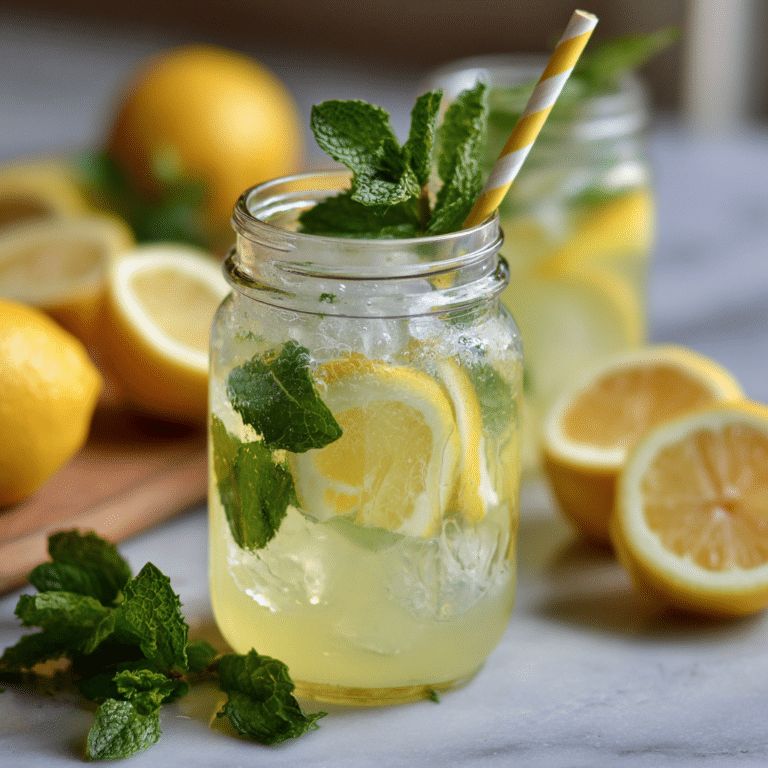 Classic Mint Lemonade Recipe