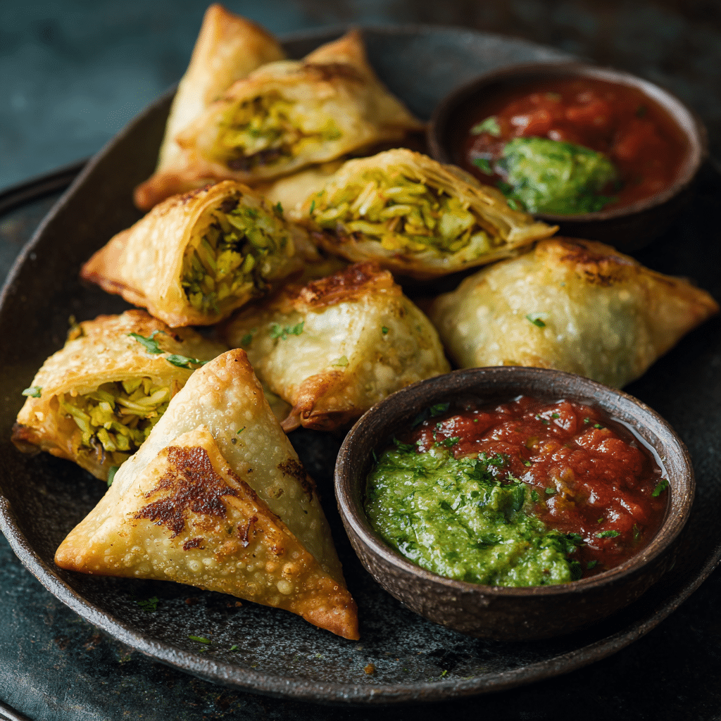 Vegetable Samosas Recipe - Recipe Image