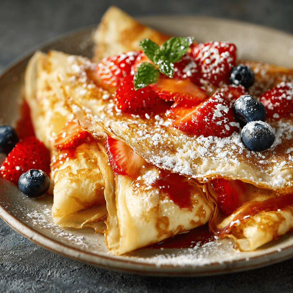 Crepes Recipe - Recipe Image
