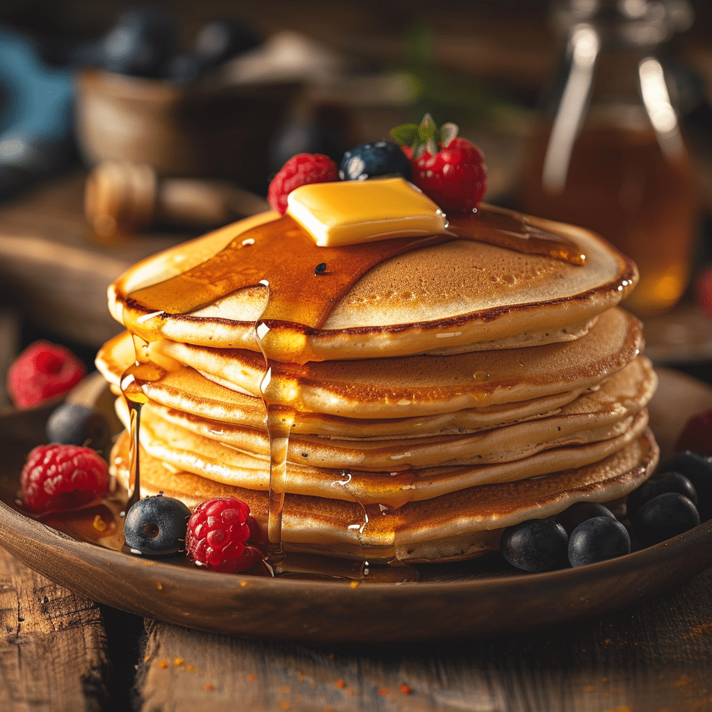 Pancakes with Honey Recipe - Recipe Image
