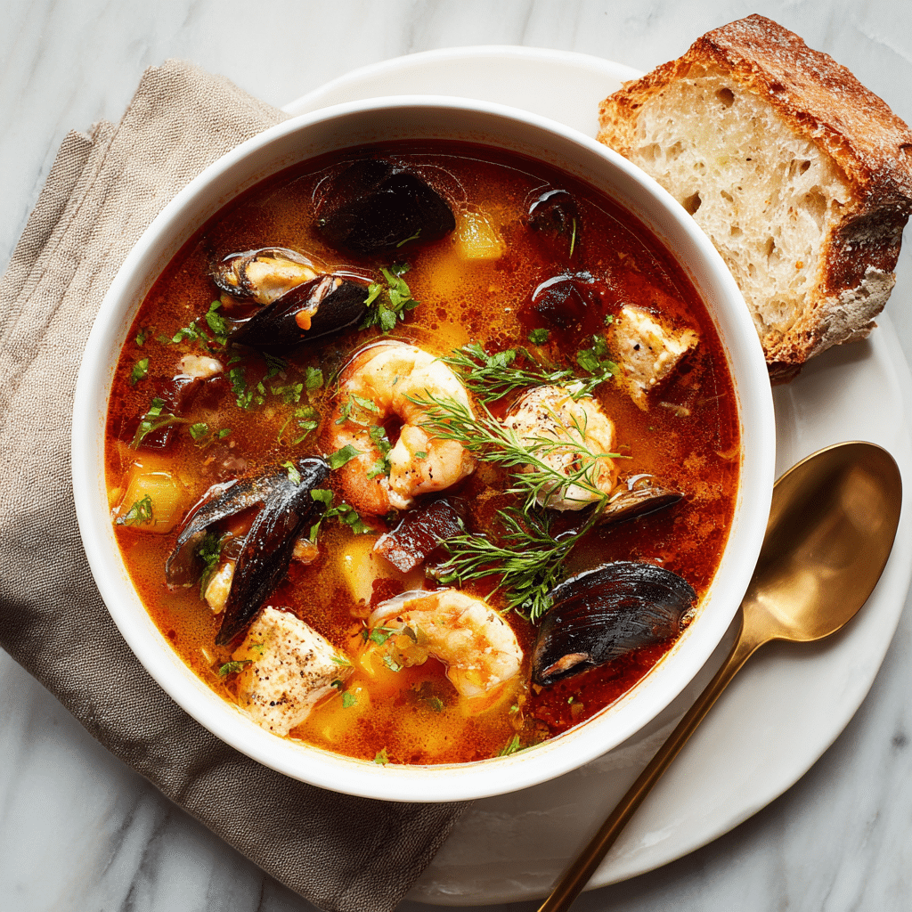 Seafood Soup Recipe - Recipe Image