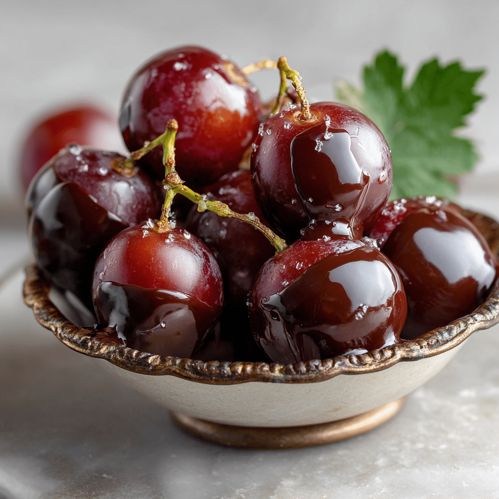 Chocolate Covered Grapes Recipe - Recipe Image