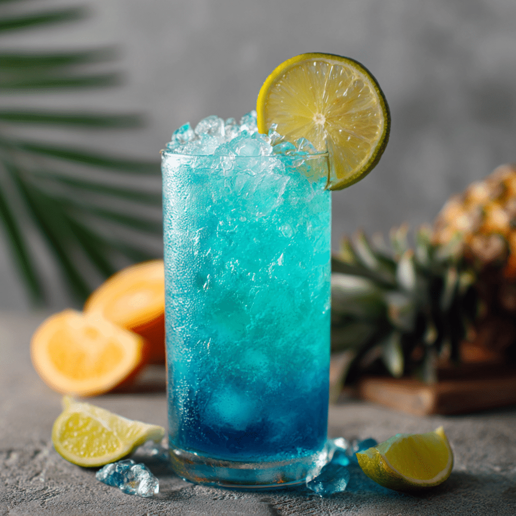 Blue Lagoon Mocktail Recipe - Recipe Image