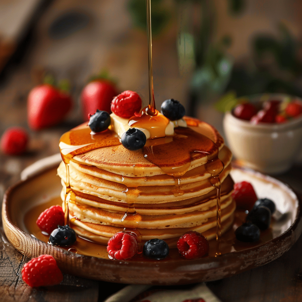 Pancakes with Honey Recipe - Recipe Image
