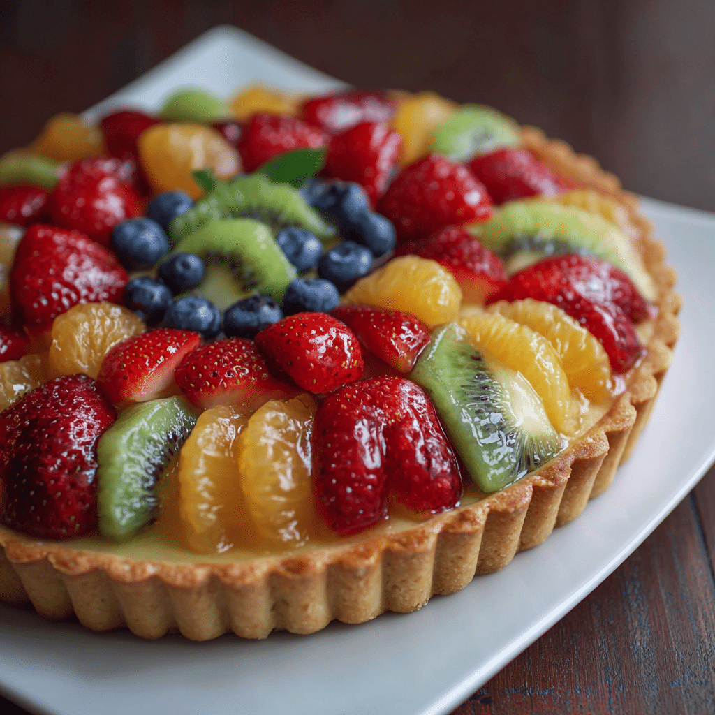 Fruit Tart Recipe - Recipe Image