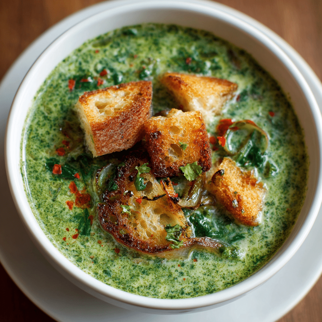 Spinach Soup Recipe