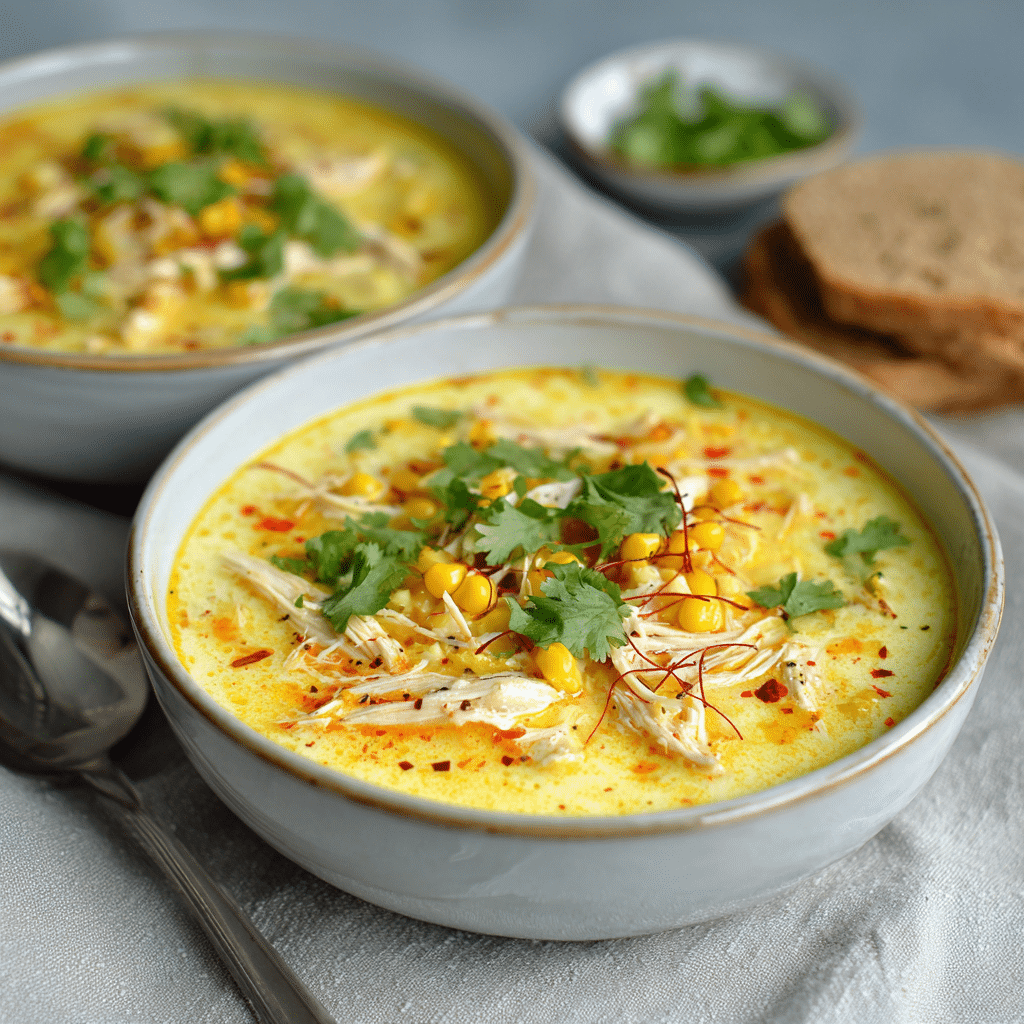 Chicken Corn Soup Recipe - Recipe Image