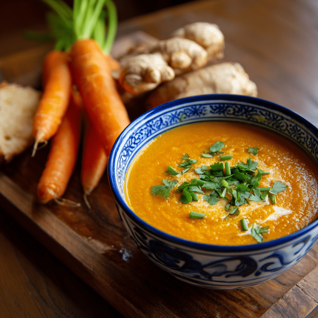 Carrot Ginger Soup Recipe - Recipe Image