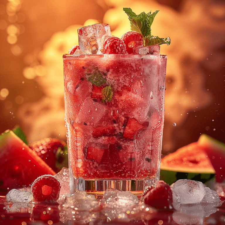 Watermelon Berry Slush Recipe