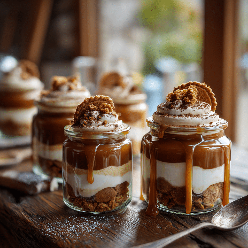 Coffee Caramel Parfait Jars Recipe - Recipe Image