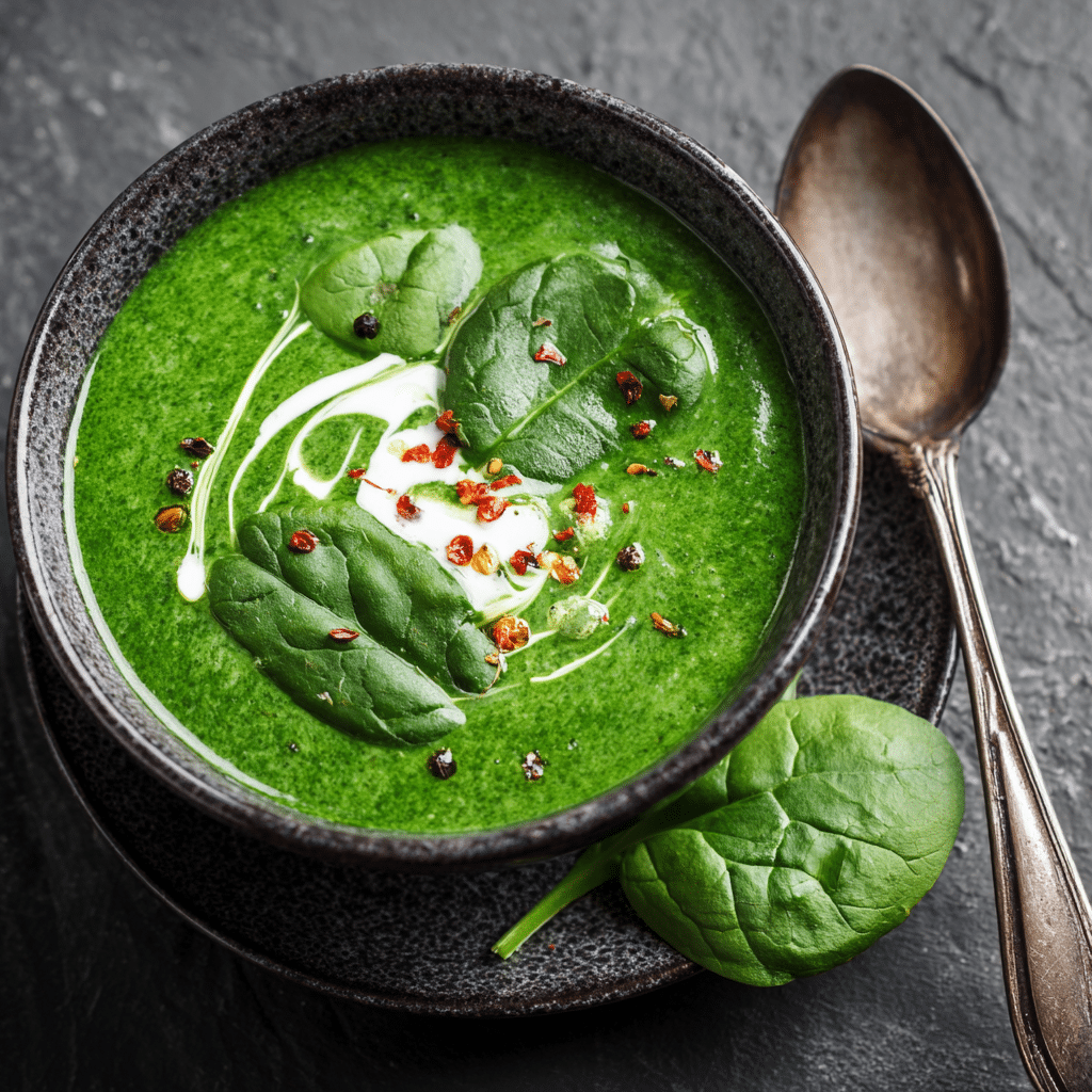 Spinach Soup Recipe - Recipe Image