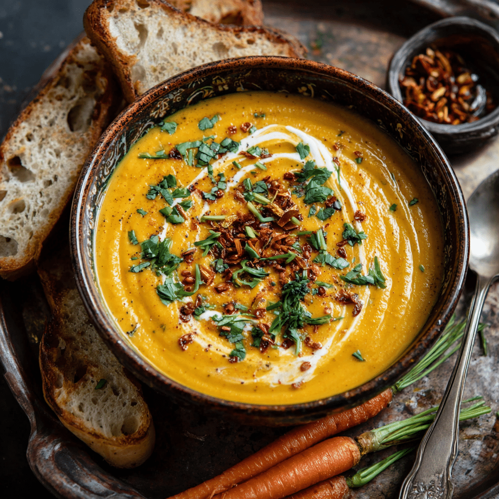 Carrot Ginger Soup Recipe